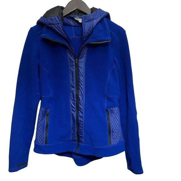 Athleta full zip jacket with hood size small - Picture 1 of 9